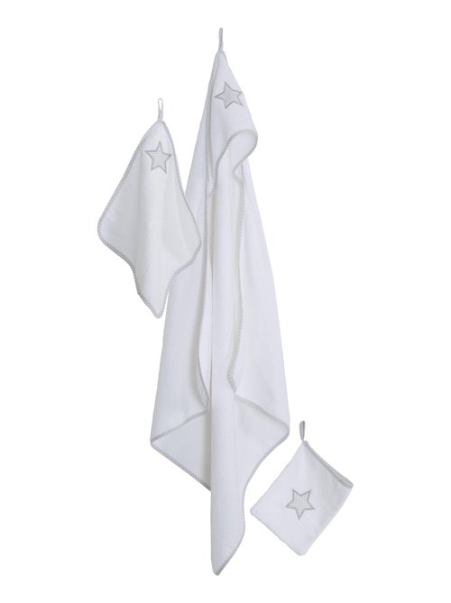 Cofanetto uscita bagno bebè "Little Stars" ricamato stella – ROBA - Kiabi