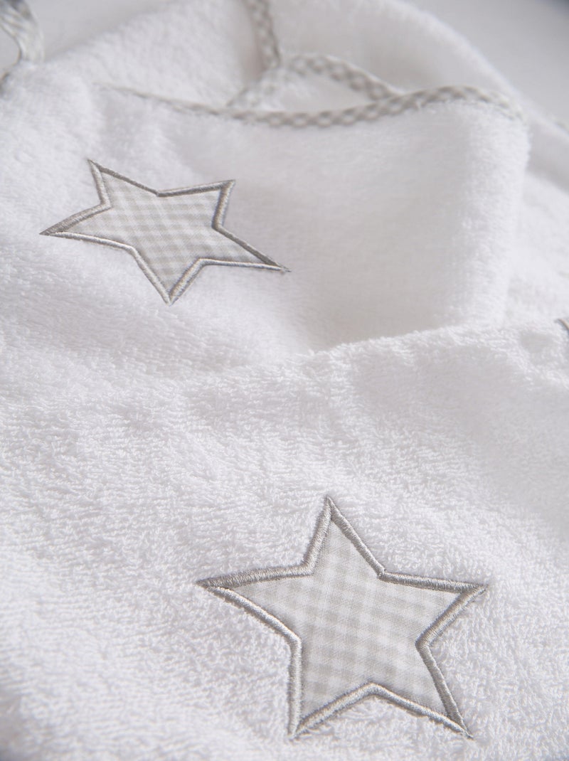 Cofanetto uscita bagno bebè "Little Stars" ricamato stella – ROBA Bianco Grigio - Kiabi