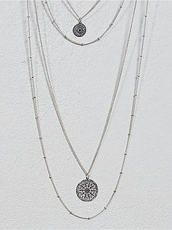 Collana 4 giri con pendenti - Kiabi