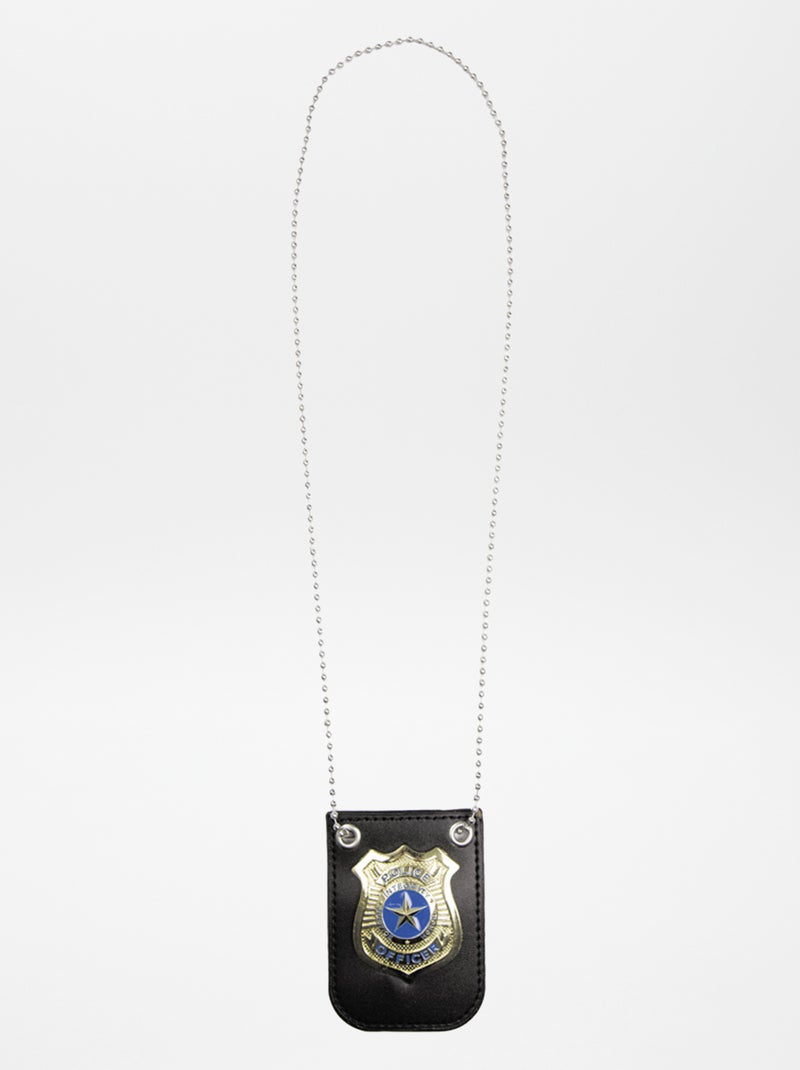 Collana badge di polizia GRIGIO - Kiabi