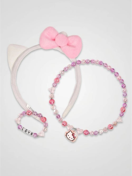Collana bambina ciondolo testa di gatto Hello Kitty Sanrio - Kiabi