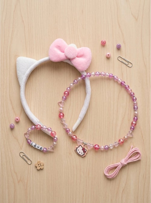 Collana bambina ciondolo testa di gatto Hello Kitty Sanrio - Kiabi