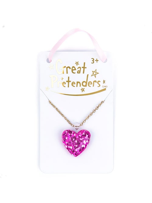 Collana bambina cuore glitter | Great Pretenders - Kiabi