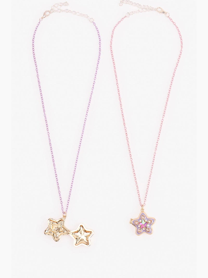 Collana bff bambina penti Rosa - Kiabi