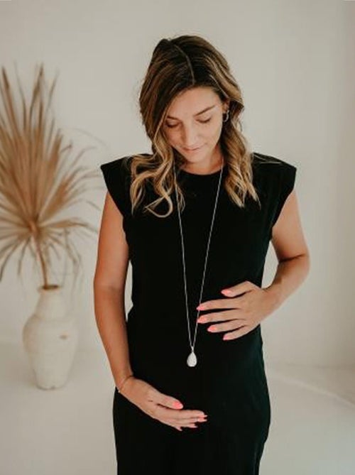 Collana bola di gravidanza, goccia con effetto spazzolato - Bola - Kiabi