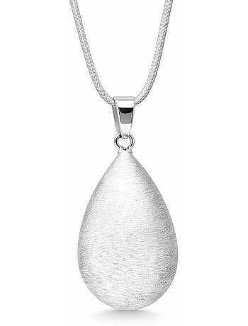 Collana bola di gravidanza, goccia con effetto spazzolato | bola | bola