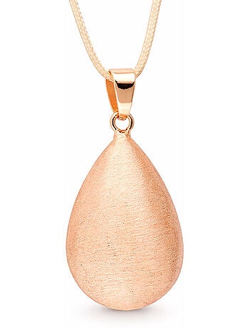 Collana bola di gravidanza, goccia con effetto spazzolato | Bola