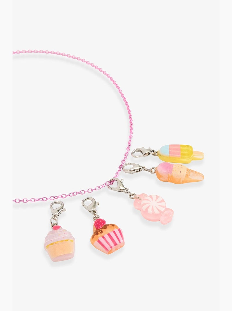 Collana charm bambina penti Rosa - Kiabi