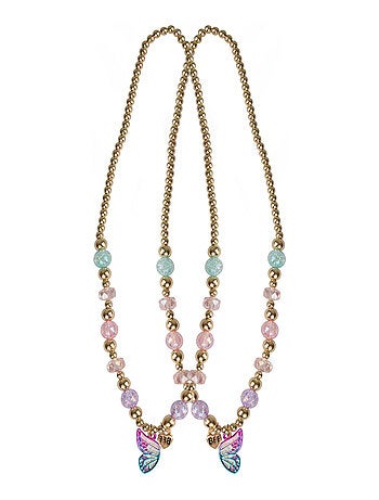 Collana dell'amicizia farfalla dei desideri bff - set da 2 pezzi | great pretenders | great pretende