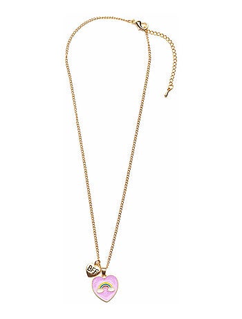 Collana di amicizia bff duo farfalla e arcobaleno | great pretenders | great pretenders