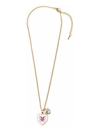 Collana di amicizia bff duo farfalla e arcobaleno | great pretenders | great pretenders