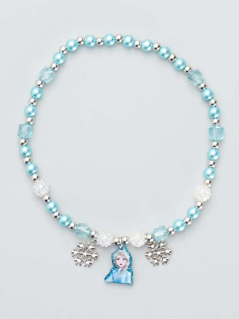 Collana di perle 'Frozen' blu - Kiabi