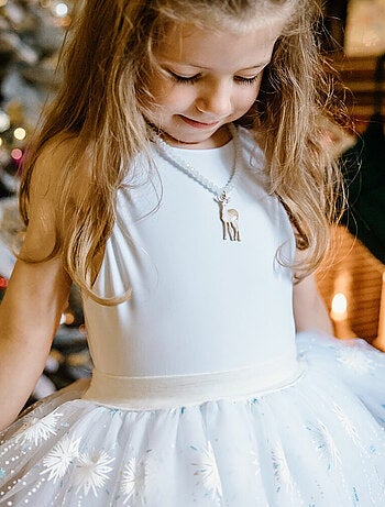 Collana di perline con cerbiatto della foresta | Great Pretenders