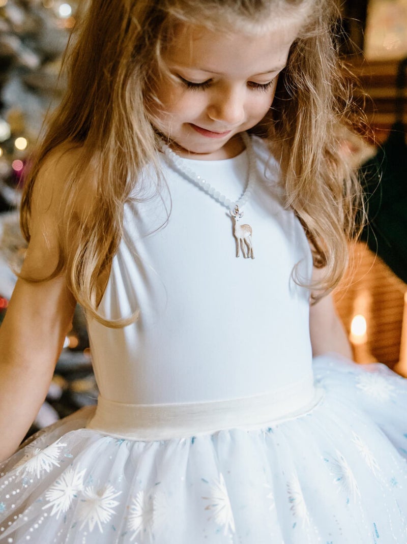 Collana di perline con cerbiatto della foresta | great pretenders | great pretenders Bianco - Kiabi