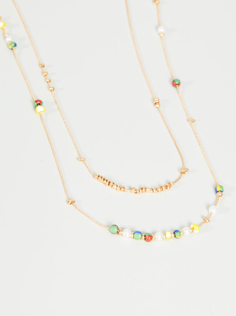 Collana multifilo - multicolore - Kiabi