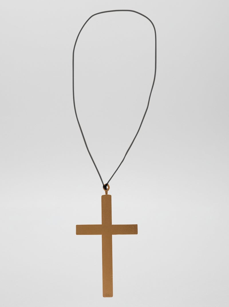Collana 'prete' - Travestimento dorato - Kiabi