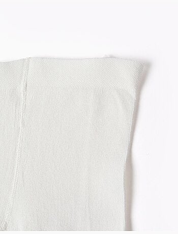 Collant a coste con fili lurex