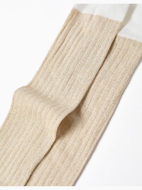 Collant a coste con fili lurex - Kiabi