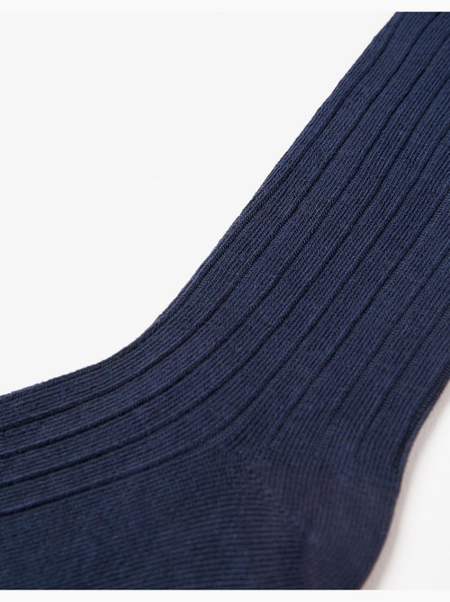 Collant a costine anti-pilling - Kiabi