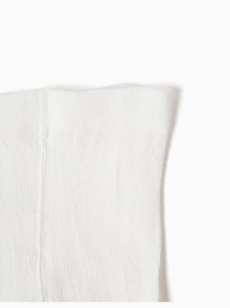 Collant a costine con fili lurex Dorato/Oro - Kiabi