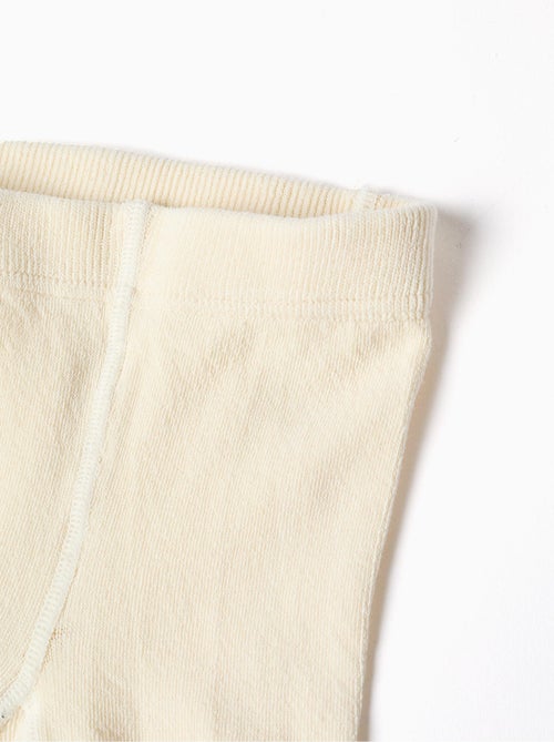 Collant a maglia a costine anti-pilling - Kiabi