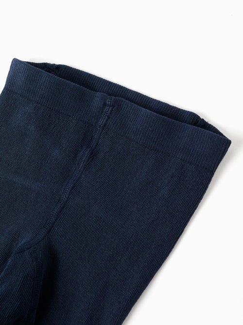 Collant a maglia liscia con anti-pilling - Kiabi