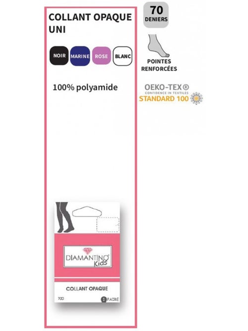 Collant Bambina DIAMANTINO - Kiabi