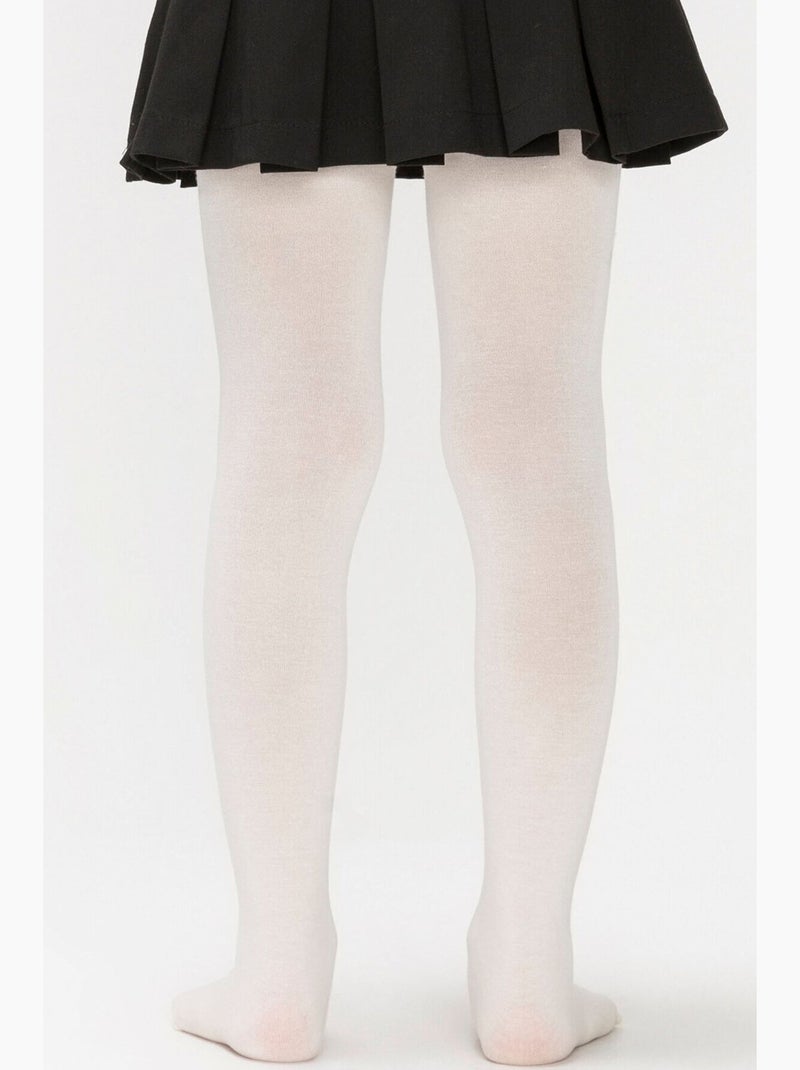 Collant bambino kız extra penti Bianco - Kiabi