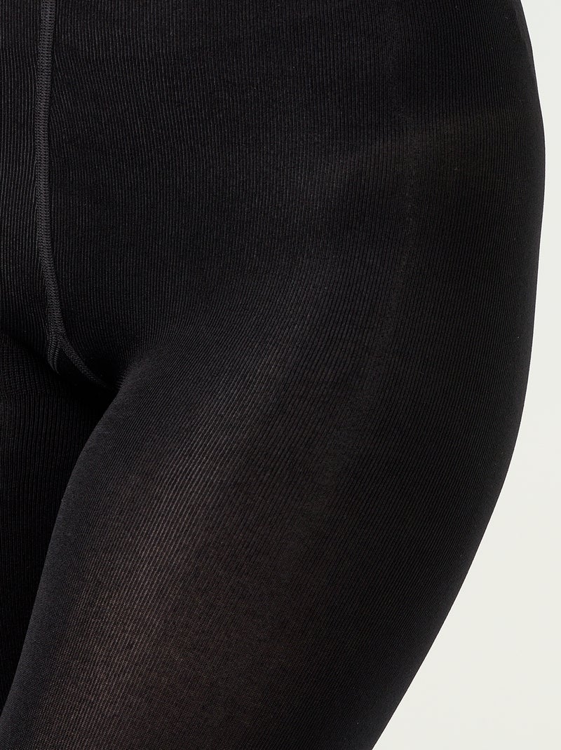 Collant caldi con interno in pile Nero - Kiabi