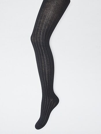 Collant caldi in maglia a coste - Set di 2