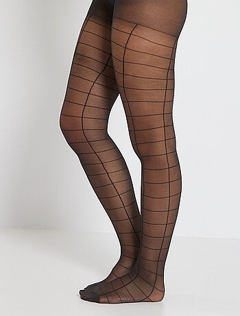 Collant 'DIM' a quadri