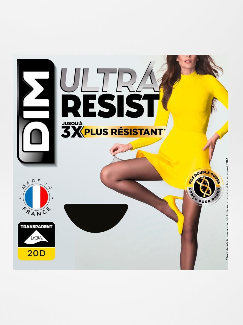 Collant 'DIM' ultra resist - 20D nero - Kiabi