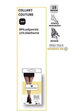 Collant Donna Comfort e Resistenza DIAMANTINO - Confezione da 3