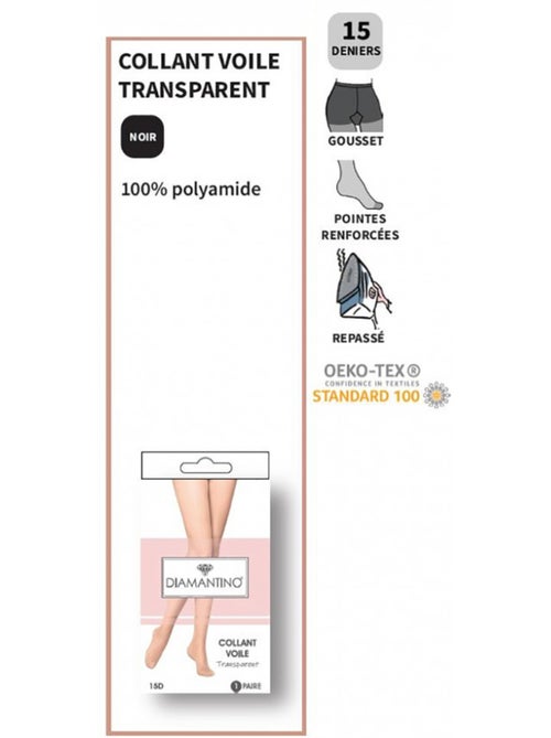 Collant donna comfort e resistenza DIAMANTINO - Confezione da 3 - Kiabi Collant donna comfort e resistenza DIAMANTINO - Confezione da 3 - Kiabi