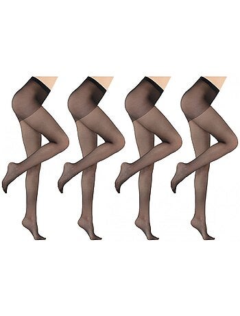 Collant Donna Comfort e Resistenza DIAMANTINO - Confezione da 4