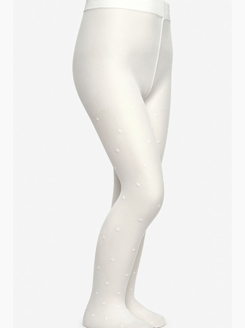Collant fantasia bambina penti Bianco - Kiabi