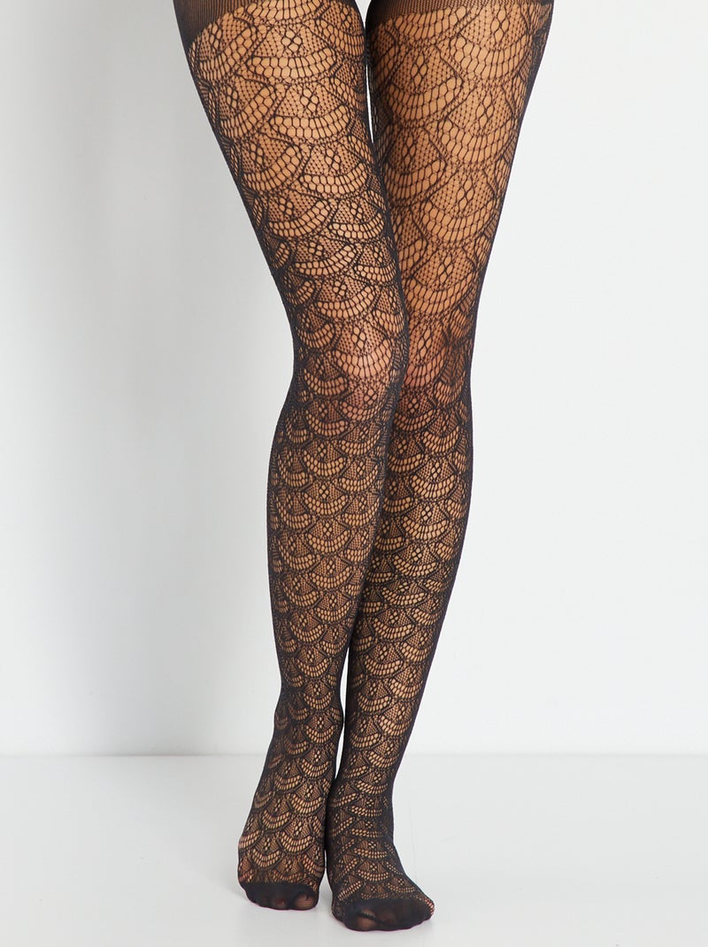 Collant fantasia 'DIM' nero - Kiabi