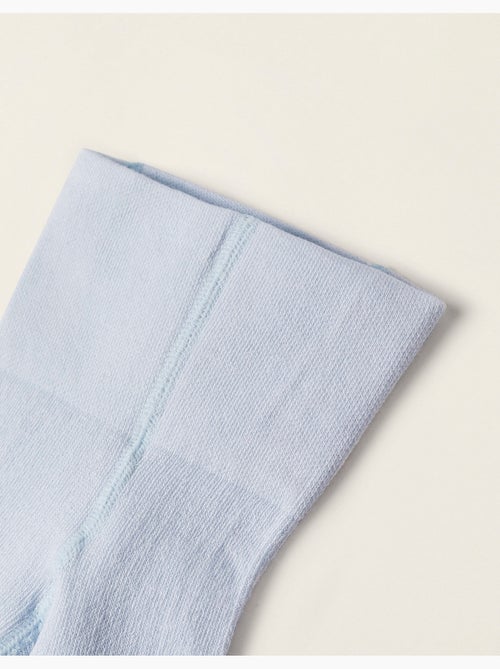 Collant in cotone a vita alta - Kiabi