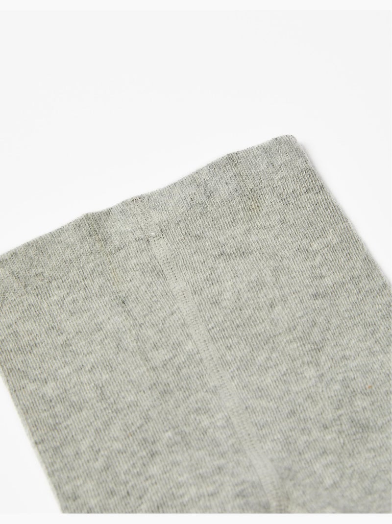 Collant in cotone Grigio chiaro - Kiabi