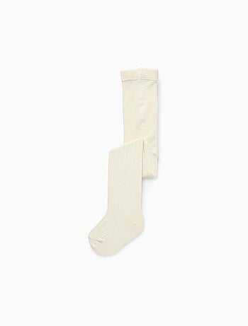 Collant in maglia a costine anti-pilling