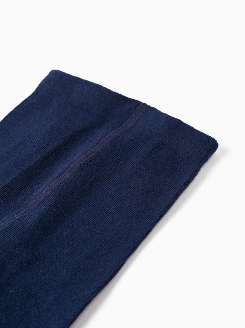 Collant in maglia di cotone con fiocco - Kiabi