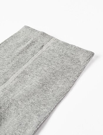 Collant in maglia di cotone