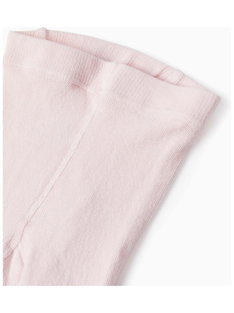 Collant lavorati a maglia con anti-pilling Rosa chiaro - Kiabi