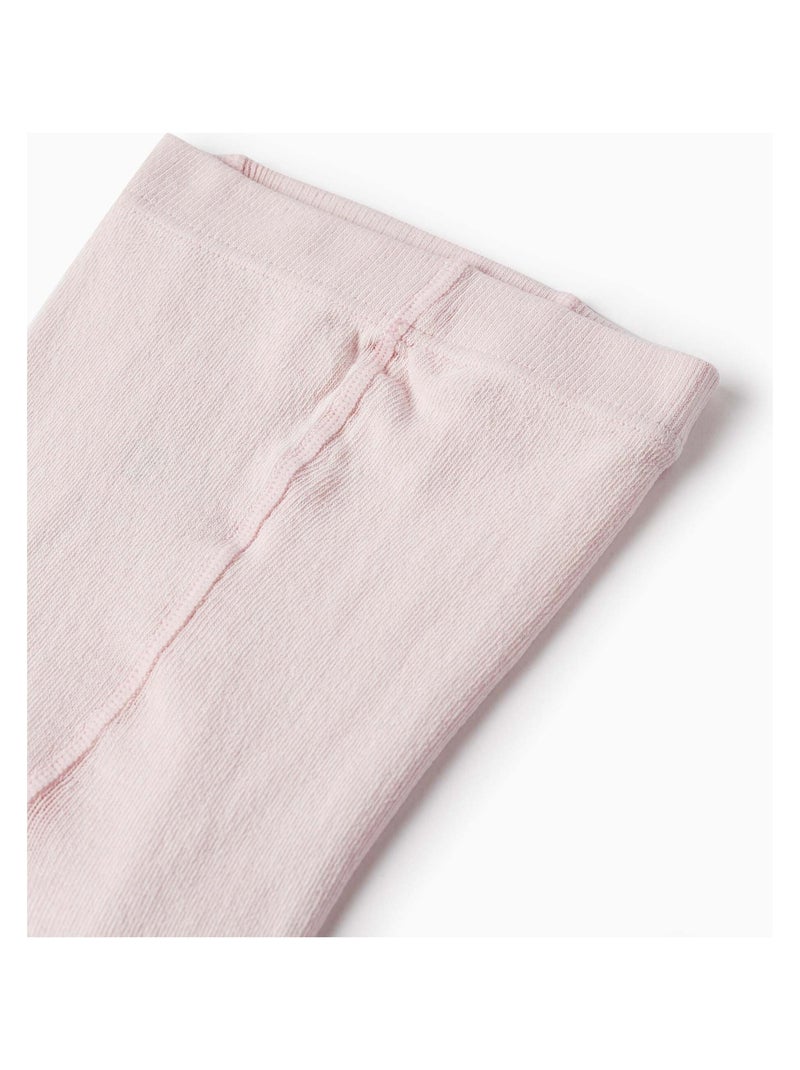 Collant lavorati a maglia con anti-pilling Rosa chiaro - Kiabi