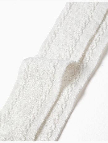 Collant lavorati a maglia con jacquard