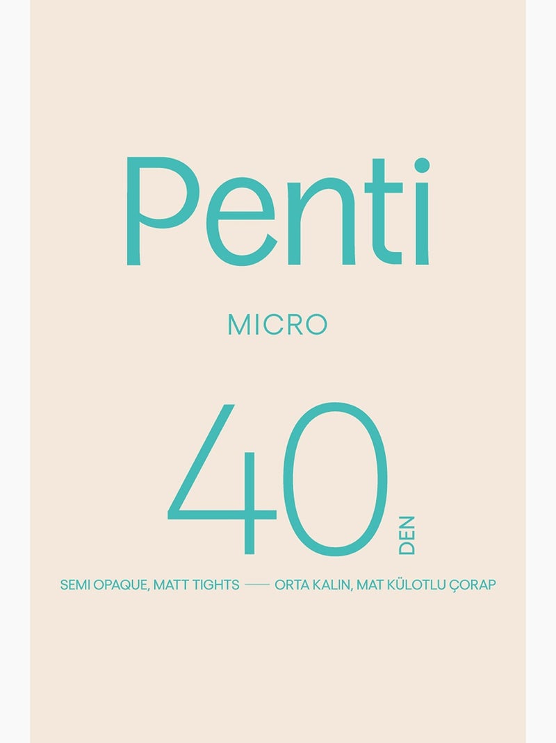 Collant micro bambino penti Blu marino - Kiabi
