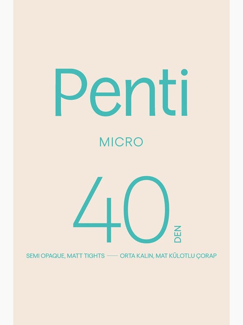 Collant micro bambino penti - Kiabi