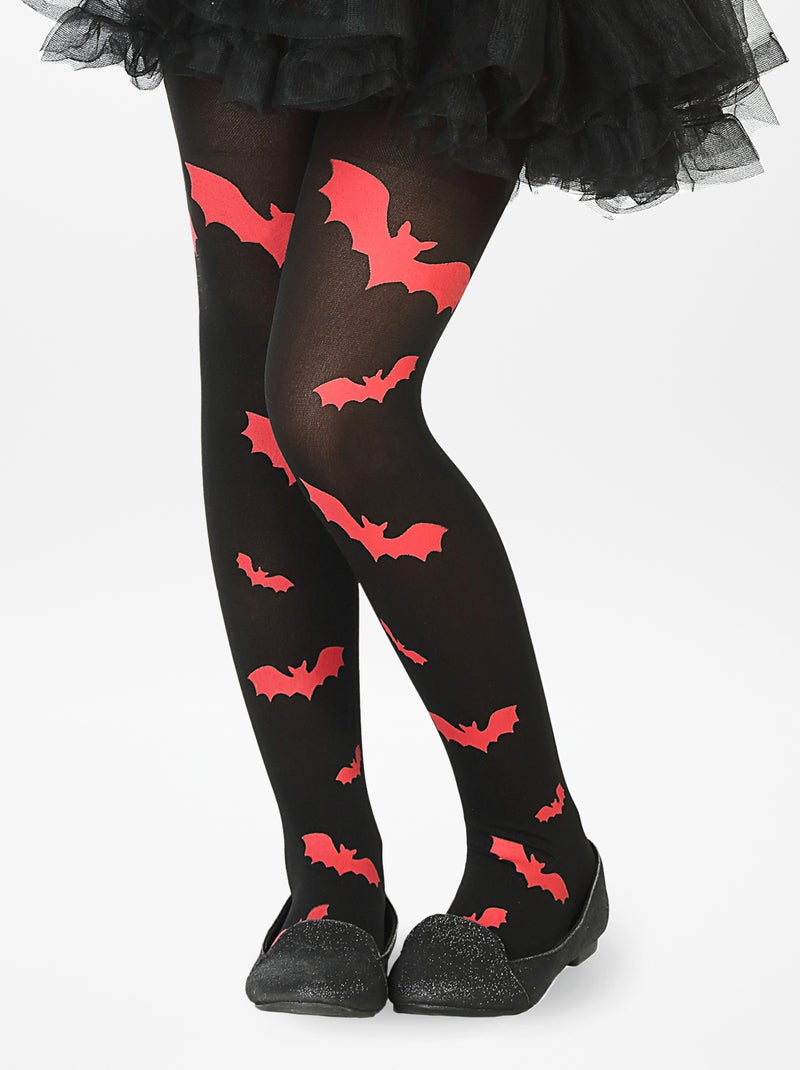 Collant 'pipistrelli' - Travestimento nero/rosso - Kiabi