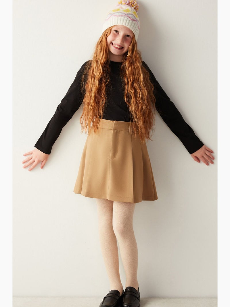 Collant pretty cool basic bambina penti Bianco sporco - Kiabi