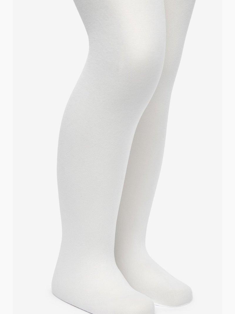 Collant pretty in tulle bambina penti Bianco - Kiabi